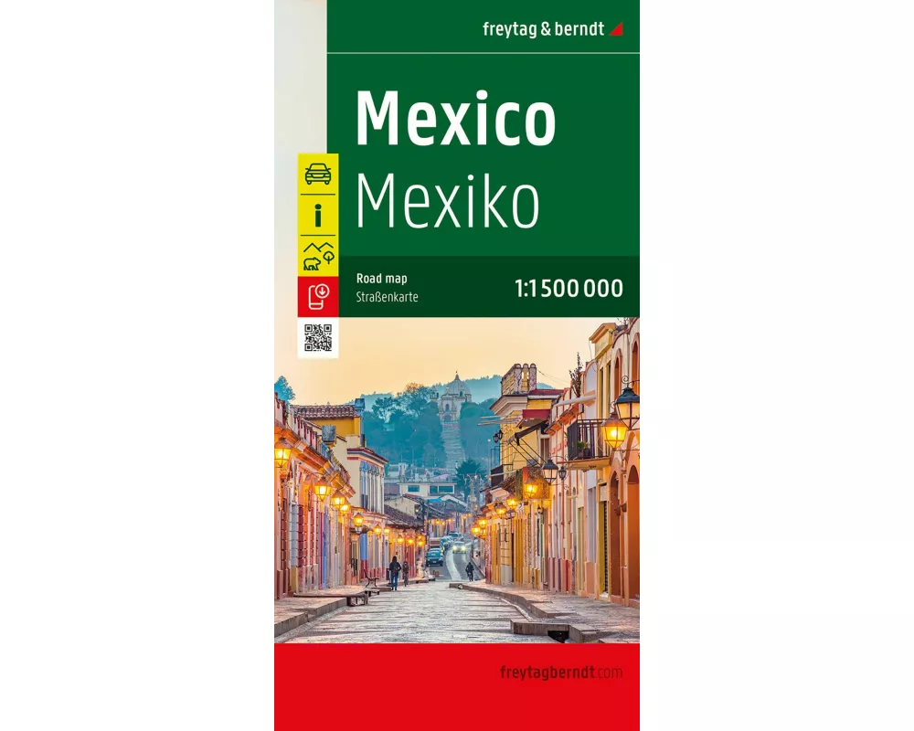 freytag & berndt Straßenkarte Mexiko 1:1,5 Mio