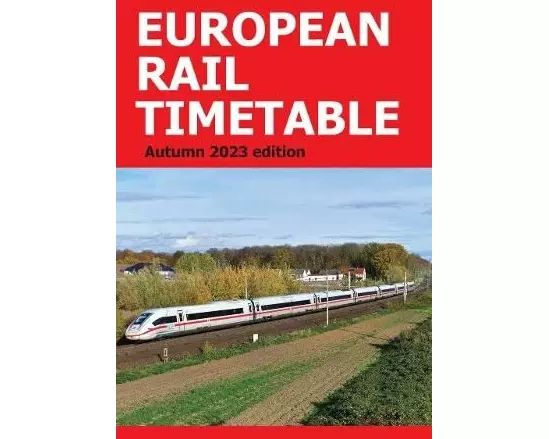 European Rail Timetable Autumn 2023