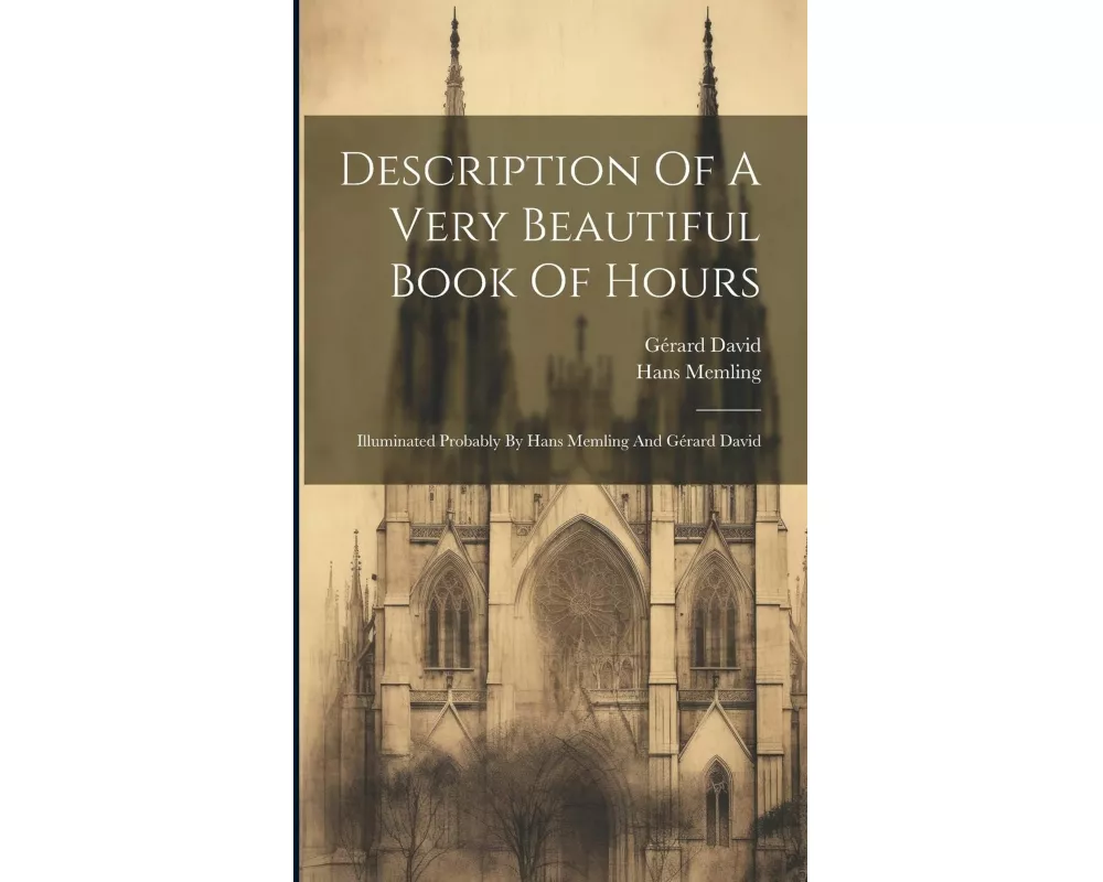 Description Of A Very Beautiful Book Of Hours