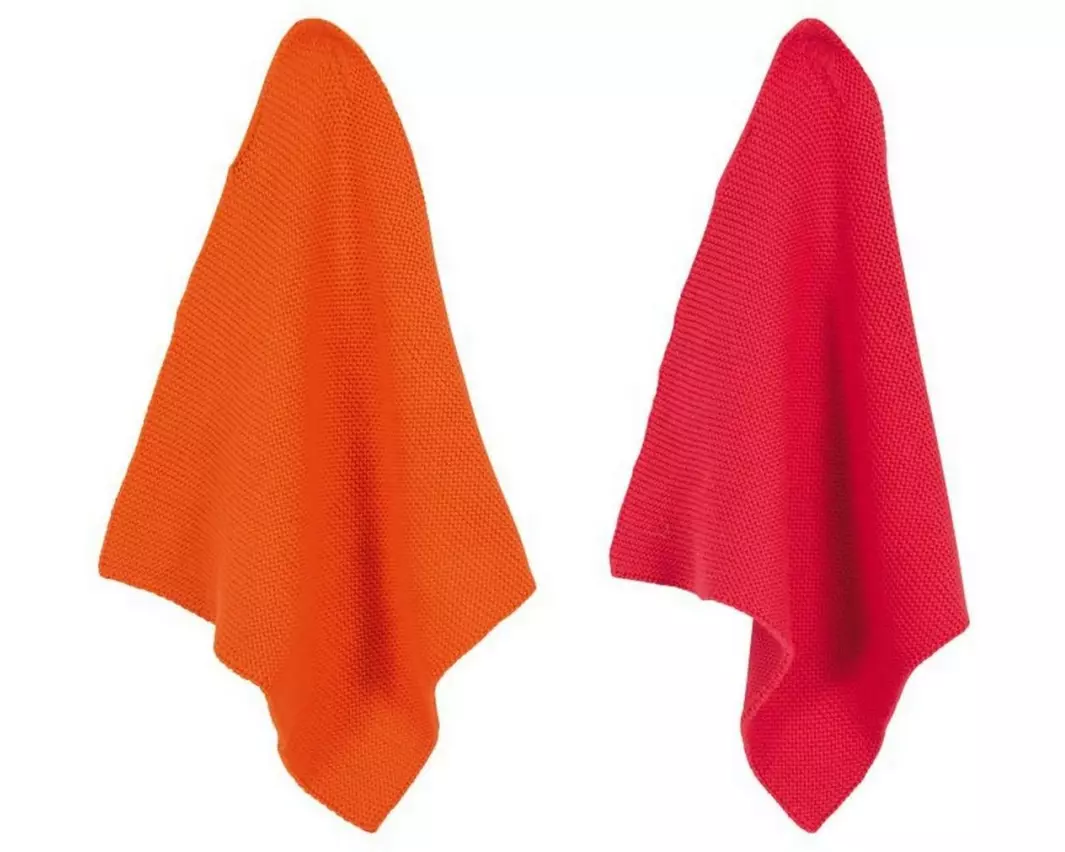 pad Reinigungstuch Monte 2 Stück, Rot/Orange