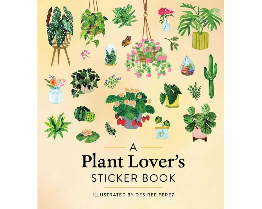 A Plant Lover's Sticker Book