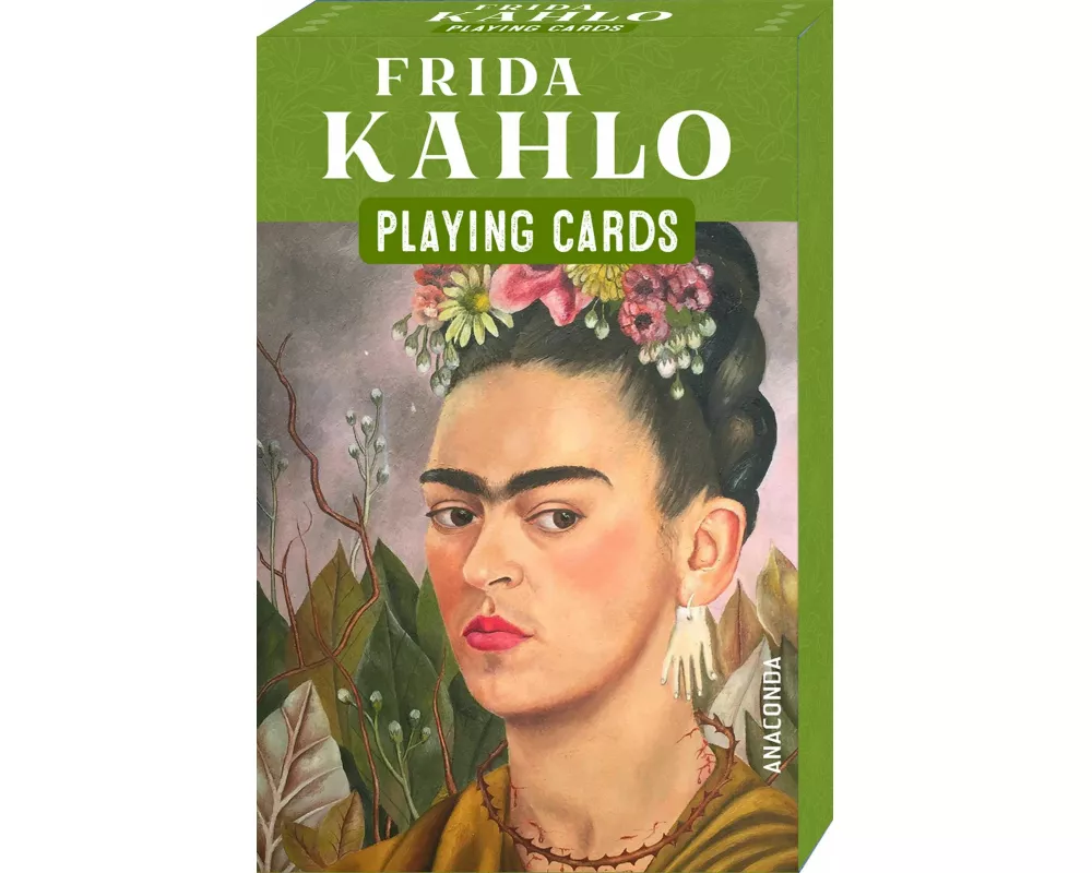 Kartenspiel Kahlo. 54 Spielkarten mit 53 Kahlo-Motiven