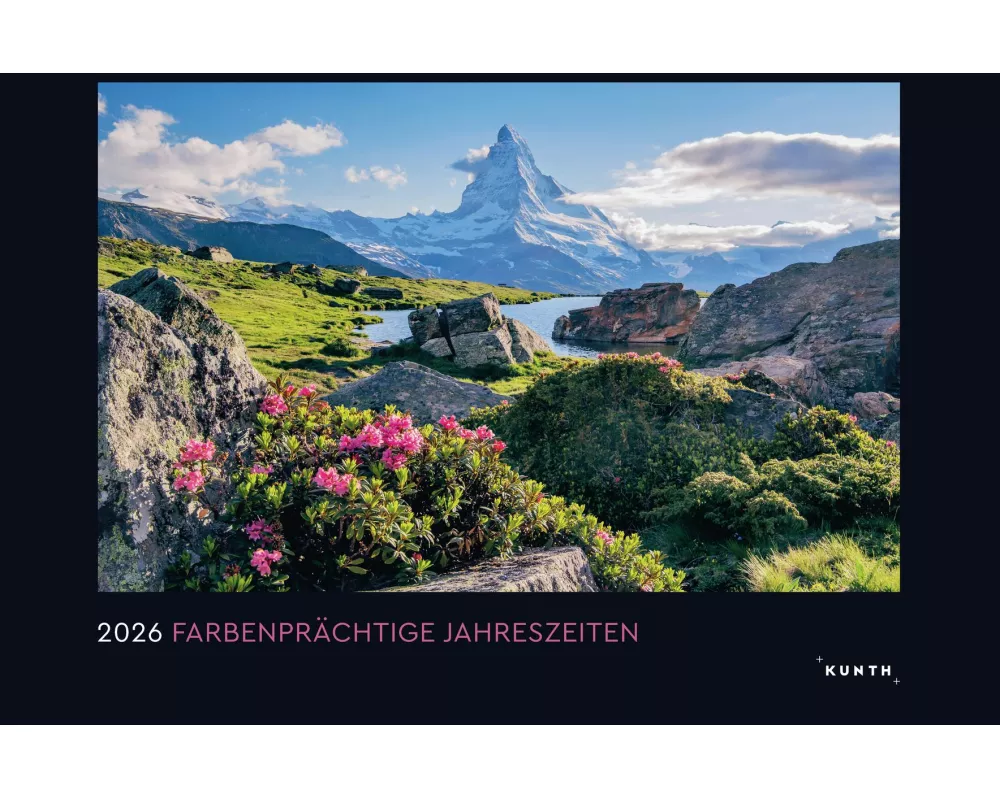 Farbenprächtige Jahreszeiten - KUNTH Wandkalender 2026