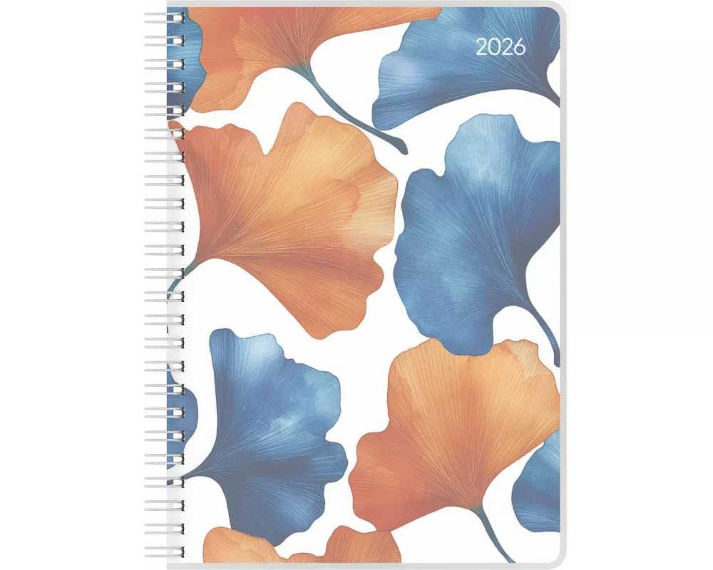 Alpha Edition - Ladytimer Ringbuch Watercolor 2026 – Taschenkalender A5 (15×21 cm) mit 128 Seiten, Weekly-Planer für Schüler & Studenten, Ringbindung,