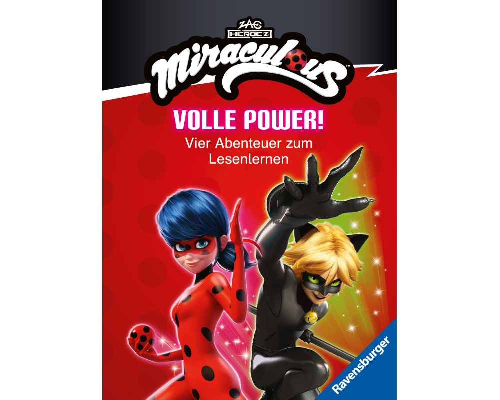 Miraculous - Volle Power! Vier Abenteuer zum Lesenlernen
