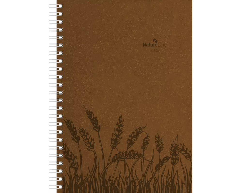 Alpha Edition - Wochenplaner Nature Line Malt Ringbuch 2026 – Taschenkalender 15×21 cm mit 128 Seiten & umweltfreundlichem Strukturpapier, Weekly-Plan