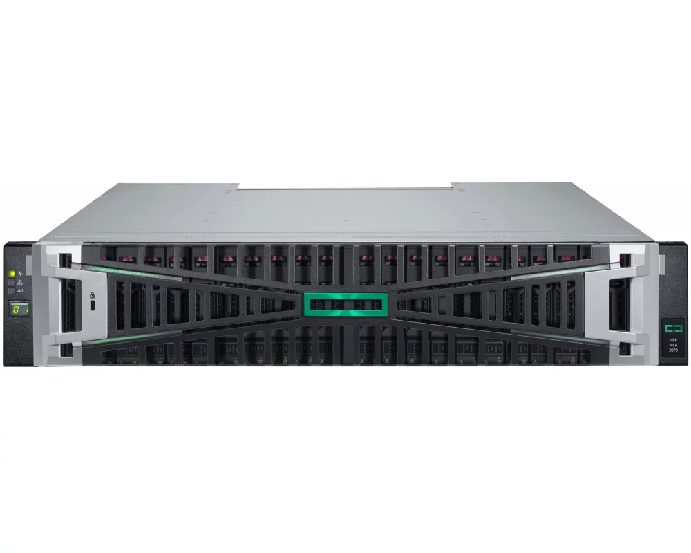 HPE MSA 2070, 10/25GbE, iSCSI, SFF, Storage