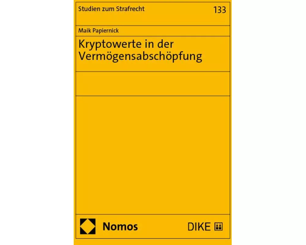 Kryptowerte in der Vermögensabschöpfung