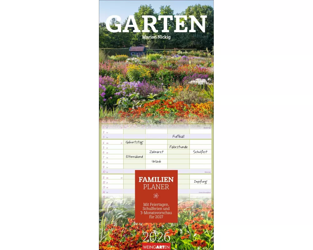 Garten Familienplaner 2026