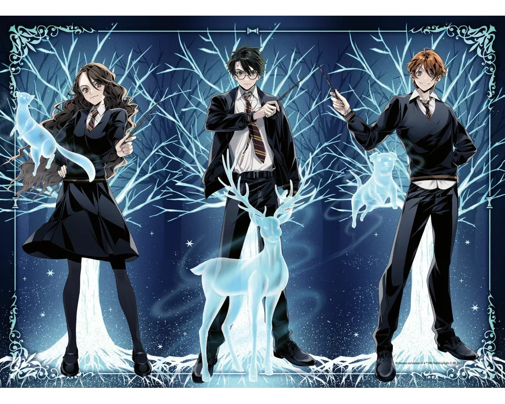 Erwachsenenpuzzle 500 Teile - Harry Potter - Leuchtender Patronus