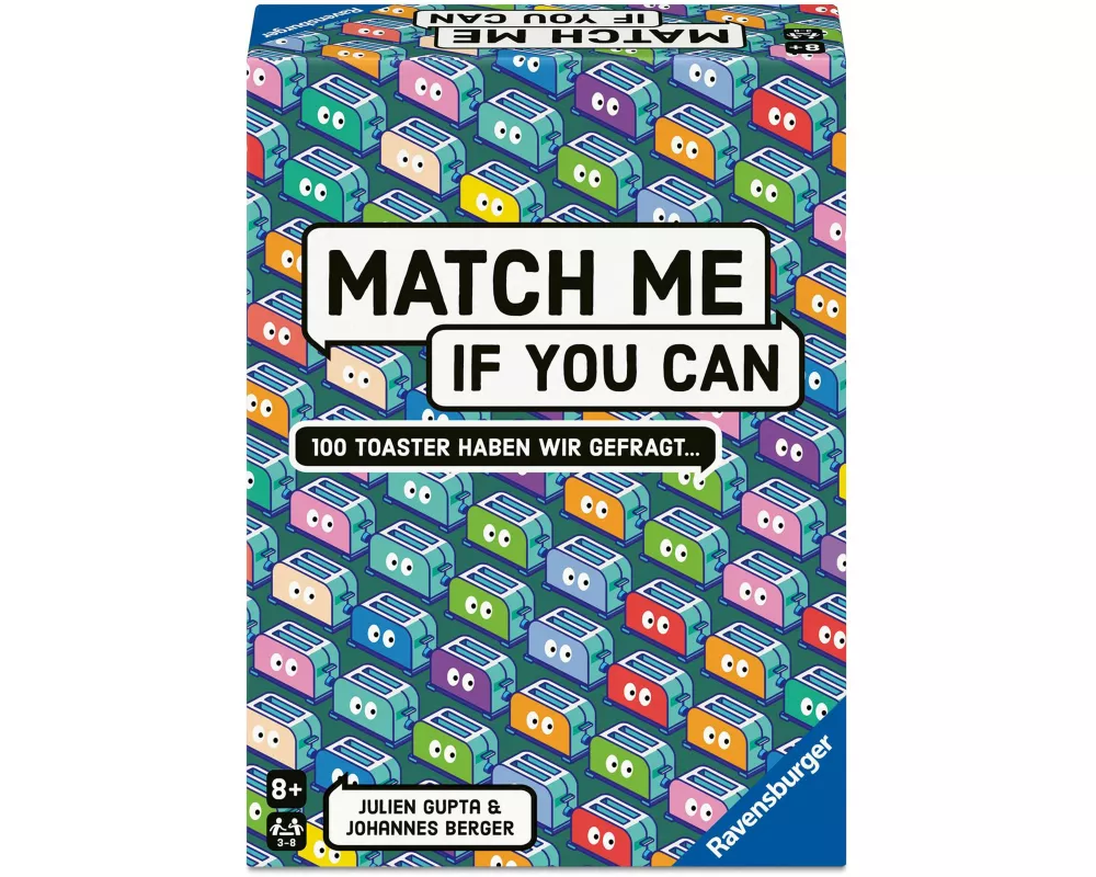 Match Me If You Can - Gesellschaftsspiel & Brettspiel ab 8 Jahre