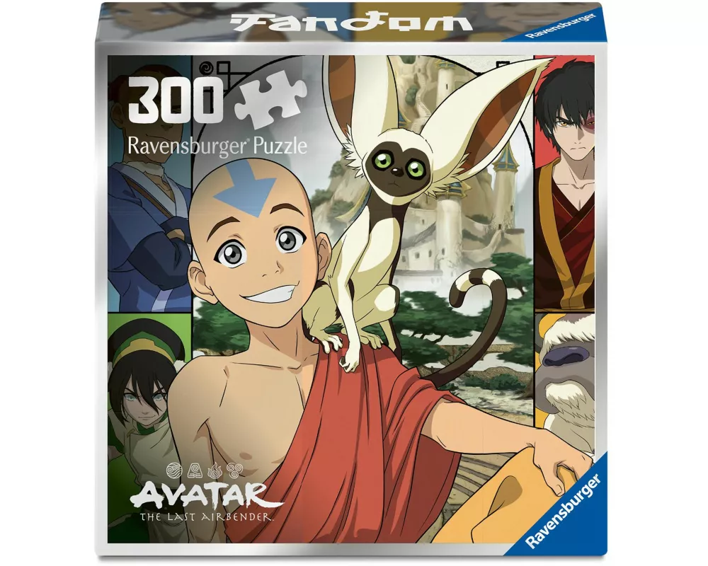 Erwachsenenpuzzle 300 Teile - Avatar - Der Herr der Elemente
