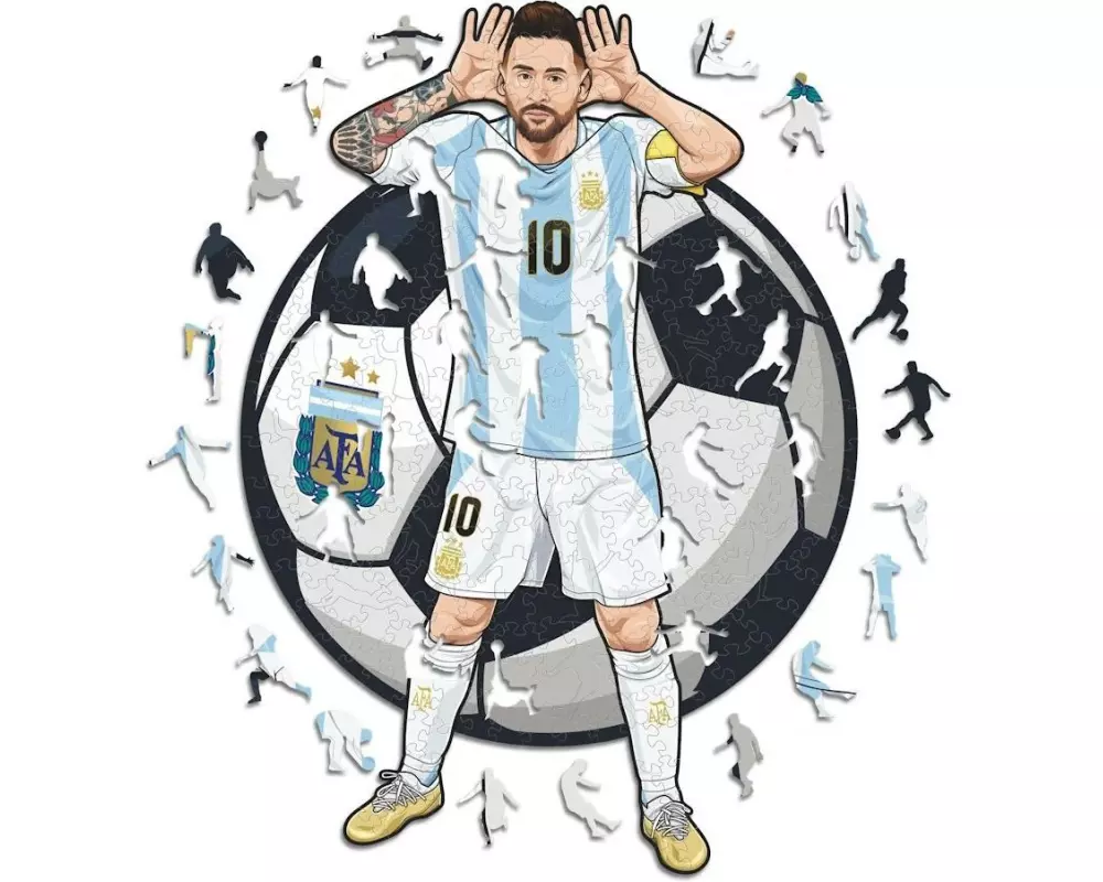 Iconic Puzzle Lionel Messi (Argentina)