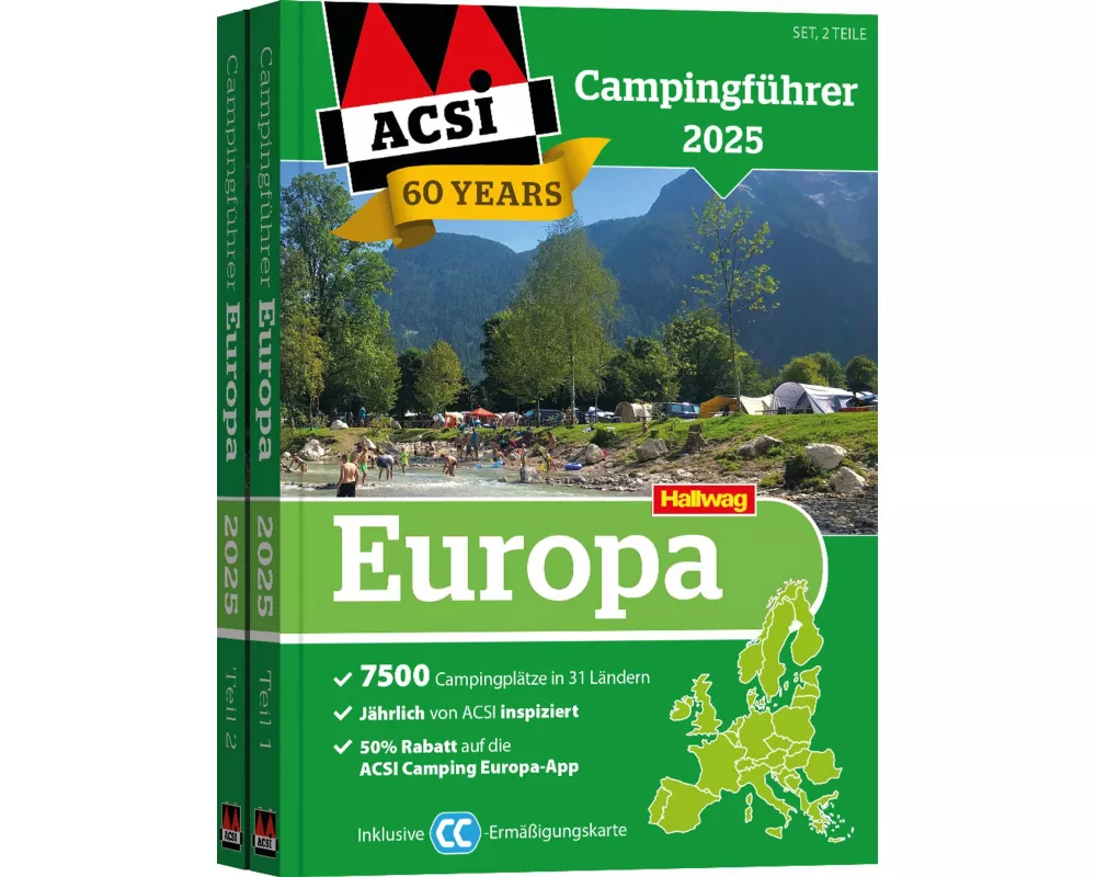 ACSI Campingführer Europa 2025