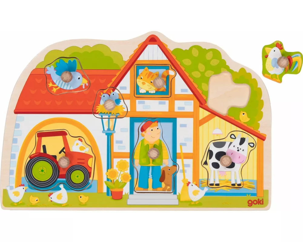 Steckpuzzle Unser Bauernhaus