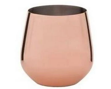 Speakeasy Cocktailglas Tumbler set 550 ml, 2 Stück, Transparent/Rosa