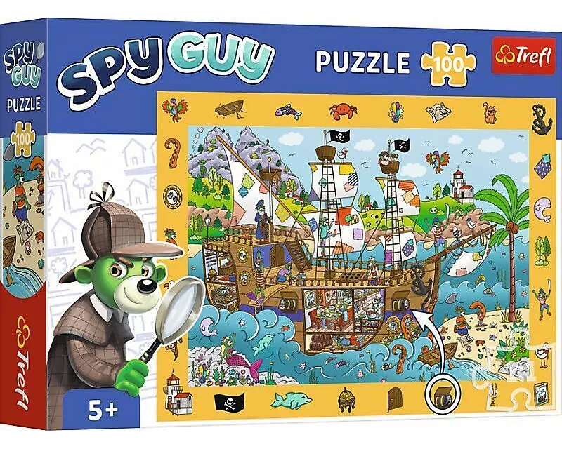 Puzzle 100 - Spy Guy - Piratenschifft