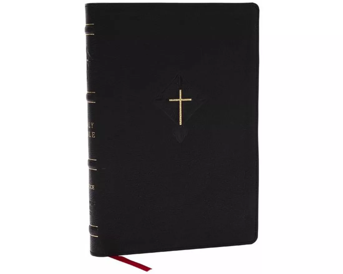 RSV2CE, Thinline Large Print Catholic Bible, Black Leathersoft, Comfort Print