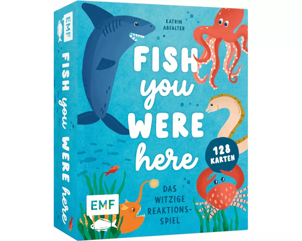Kartenspiel: Fish you were here – Das witzige Reaktionsspiel
