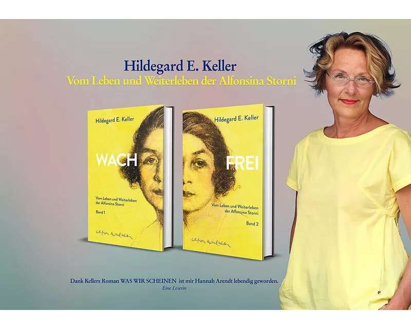 BUNDLE: Hildegard Keller: WACH / FREI. Die Biografie in zwei Teilen