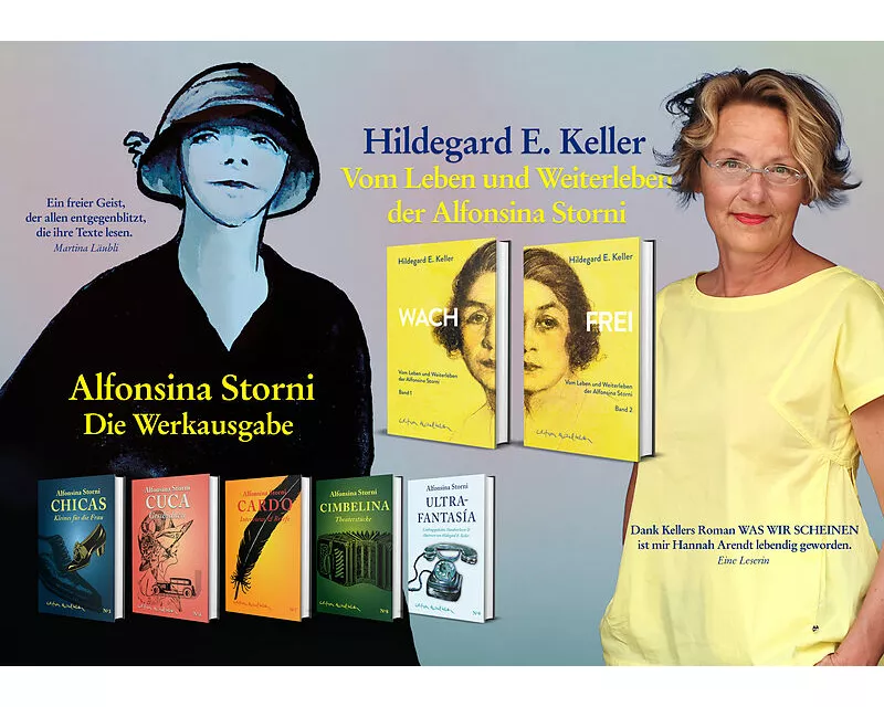 BUNDLE TOP: Alfonsina Storni. Werkausgabe und Biografie von Hildegard Keller