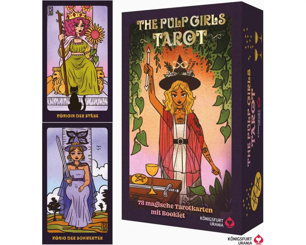 The Pulp Girls Tarot - Connecte dich mit deiner Intuition