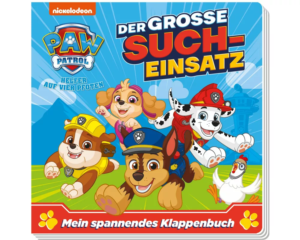 PAW Patrol: Der große Sucheinsatz - Mein spannendes Klappenbuch