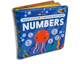 Magic Colour Changing Bath Book - Numbers