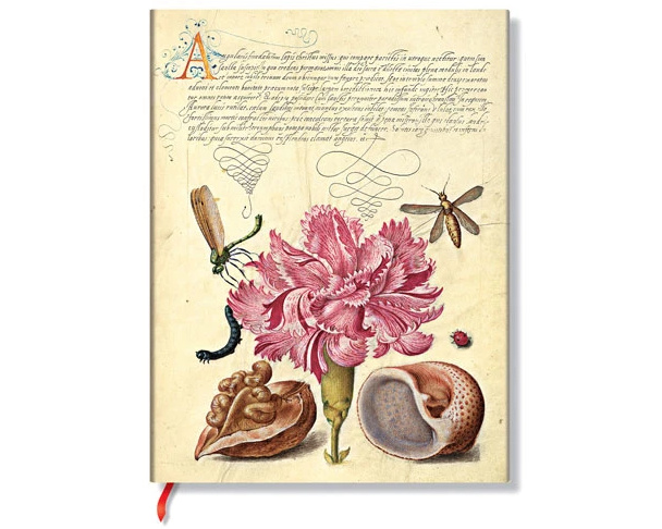 PAPERBLANKS Notizbuch Rosa Nelke Ultra FB9725-9 liniert 176 Seiten