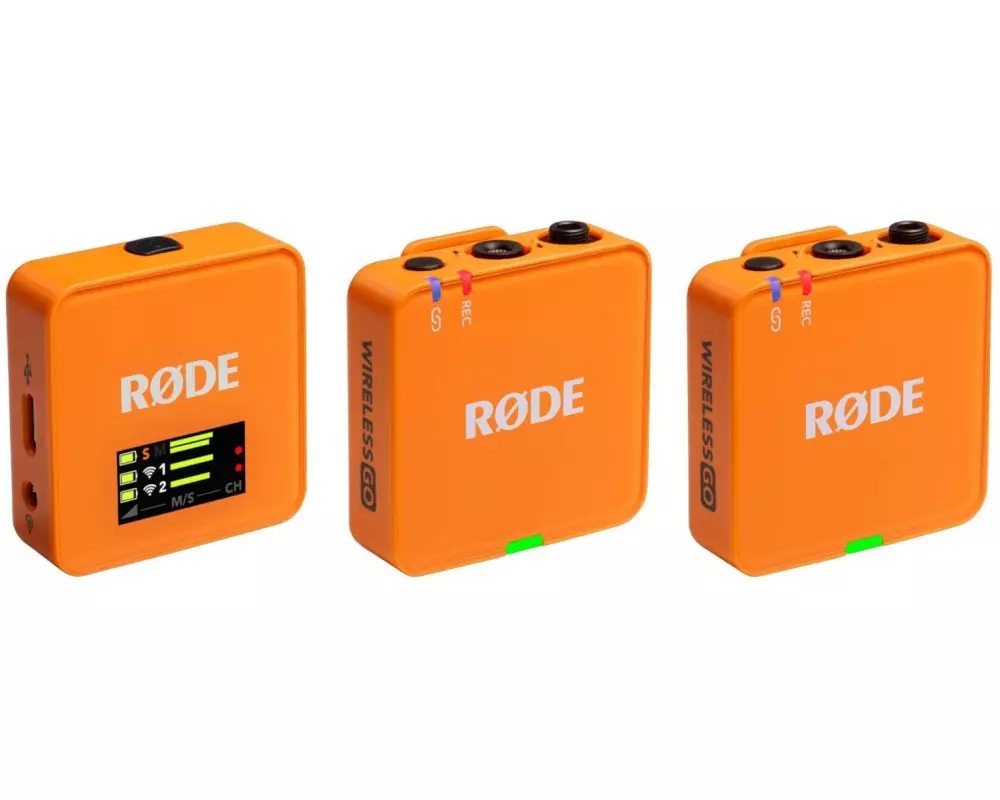 Rode Wireless GO Gen 3 Orange