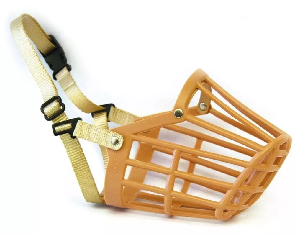 SwissPet Maulkorb Kunststoff Gr. 2, Altrosa