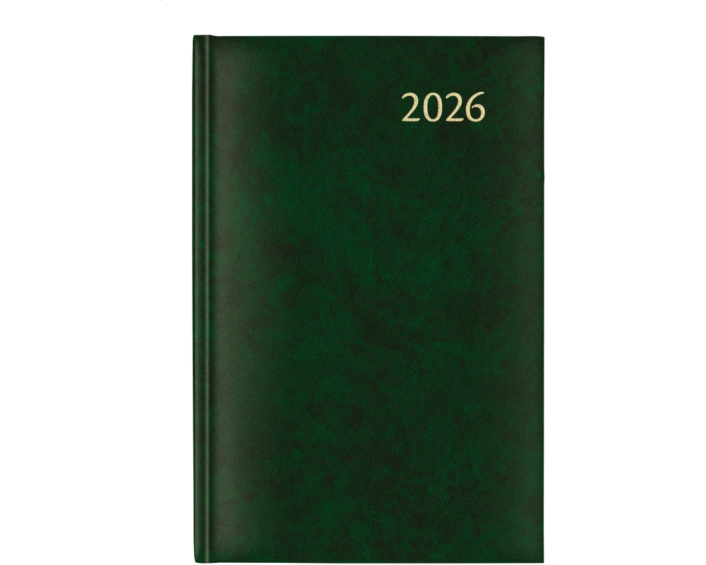 AURORA Agenda Florence Daily 2026 3215G 1T/1S grün ML 14x21cm