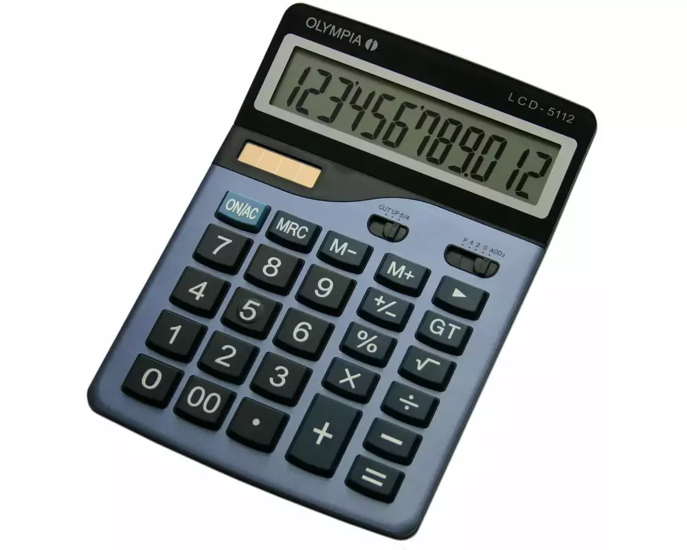 Olympia Taschenrechner LCD 5112