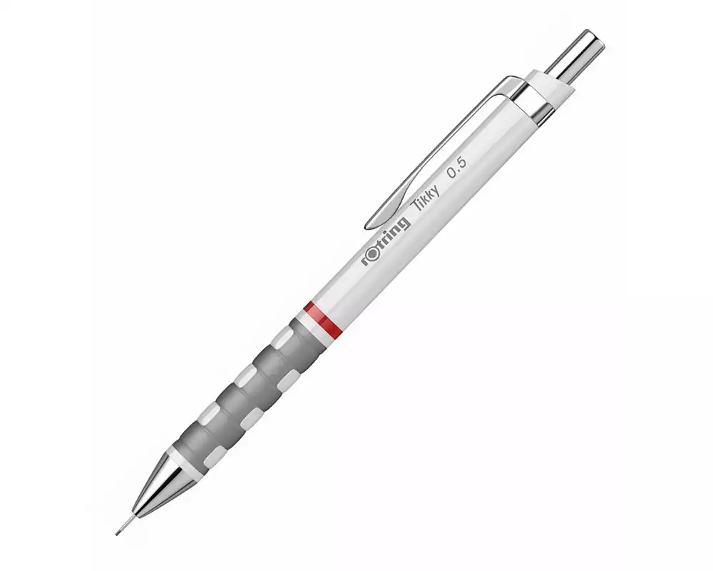 Rotring Minenbleistift Tikky HB, 0.5 mm, Weiss