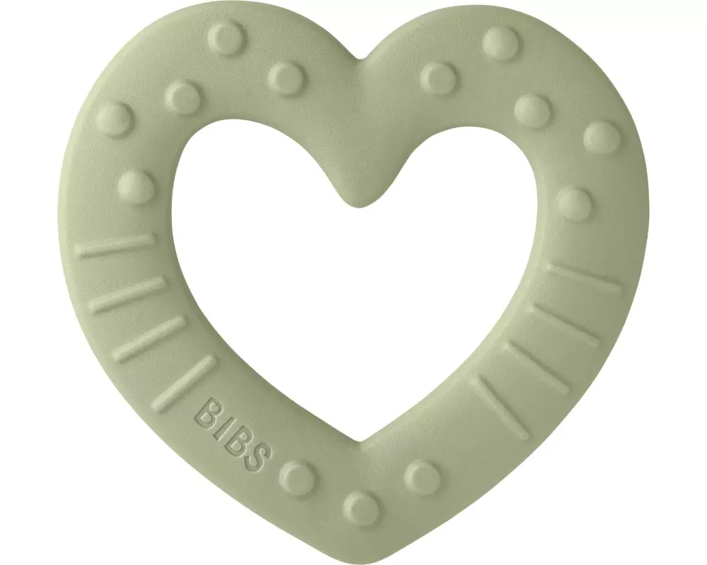 Bibs Beissring Heart Heart Sage