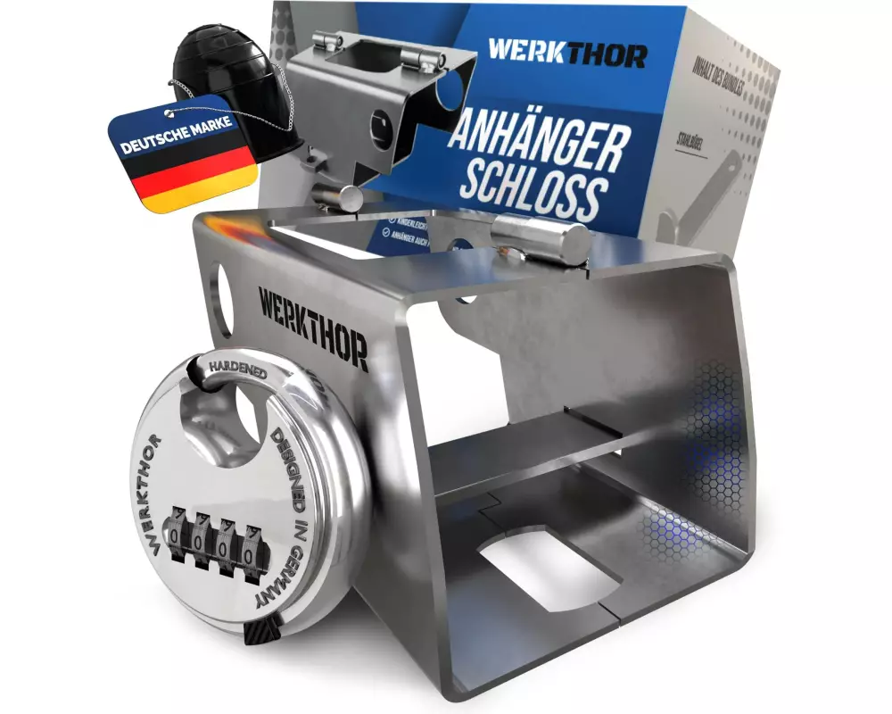 Werkthor Werkthor Edelstahl Anhängerschloss