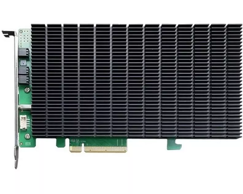 Highpoint RAID-Controller SSD6204A PCI-Ex8v3 - 4x M.2 NVMe, bootfähig