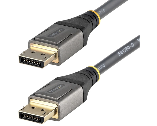 StarTech.com 13ft (4m) VESA Certified DisplayPort 1.4 Cable, 8K 60Hz HDR10, UHD 4K 120Hz Video, DP to DP Monitor Cord, DP 1.4 Cable, M/M