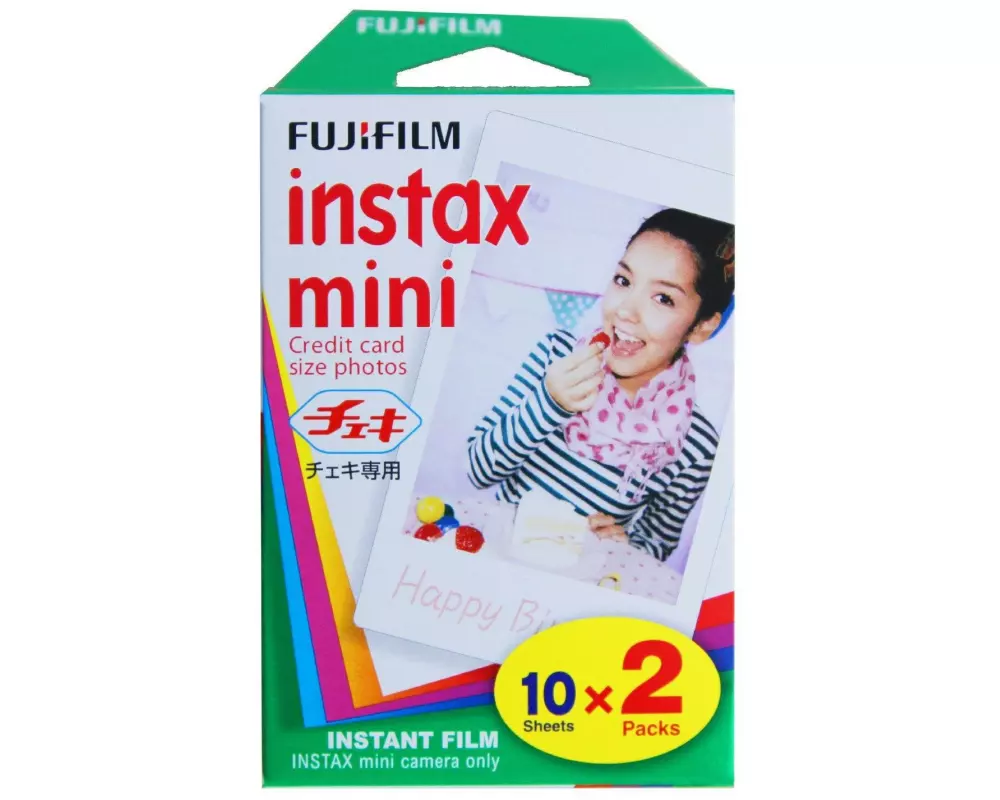 Fujifilm Sofortbildfilm Instax Mini 2x 10 Blatt