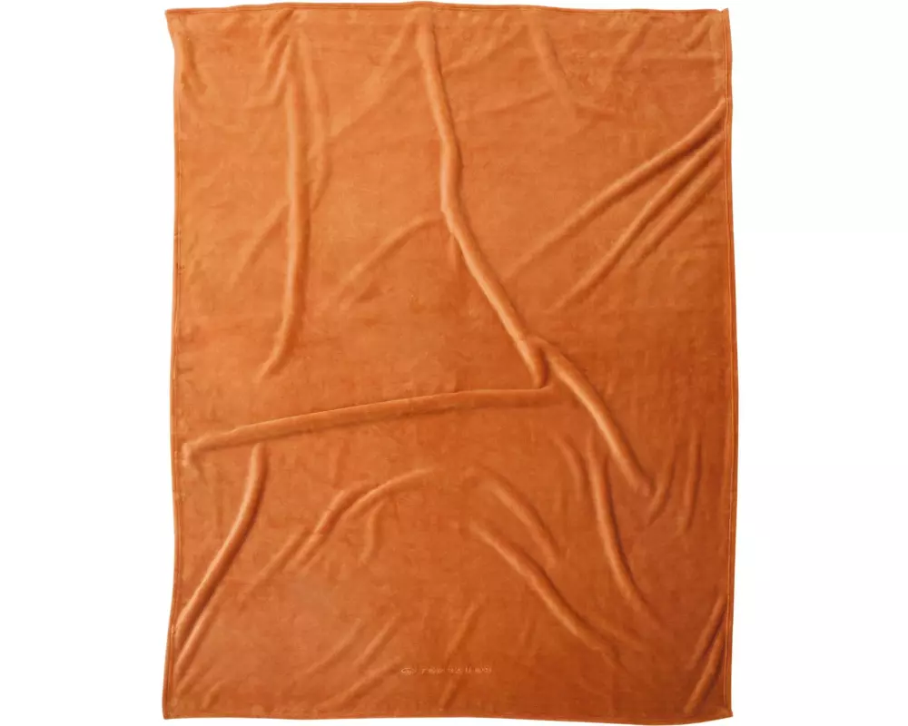 Tom Tailor Decke Jacquard 200 x 150 cm, Dunkelorange