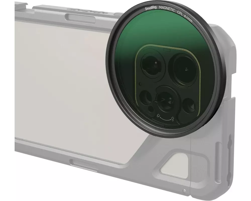 Smallrig Aufsteckbarer CPL-Filter (67 mm) mit M-Mount-Adapter