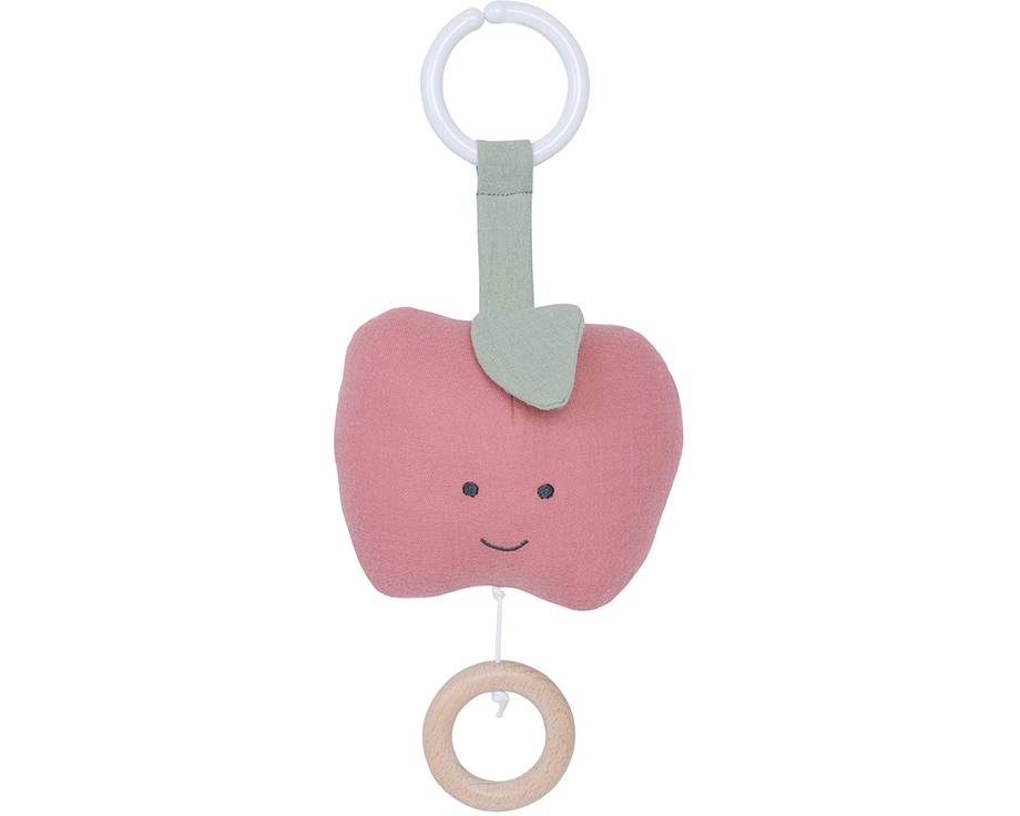 JABADABADO Musik Mobile Apfel 16cm K119 rot