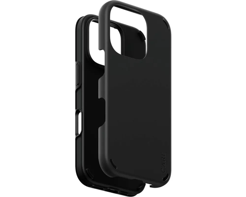 CARE Back Cover Feature Double Defense iPhone 16 Pro Schwarz