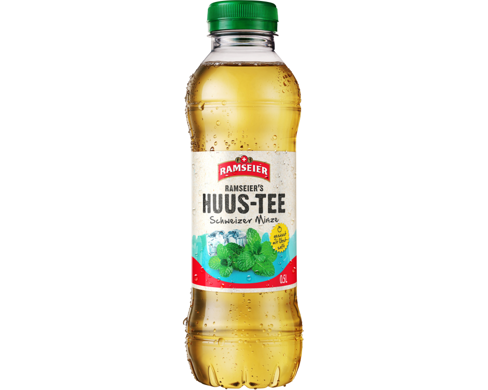 RAMSEIER Huus-Tee Minze 1030 50 cl, 6 Stk.