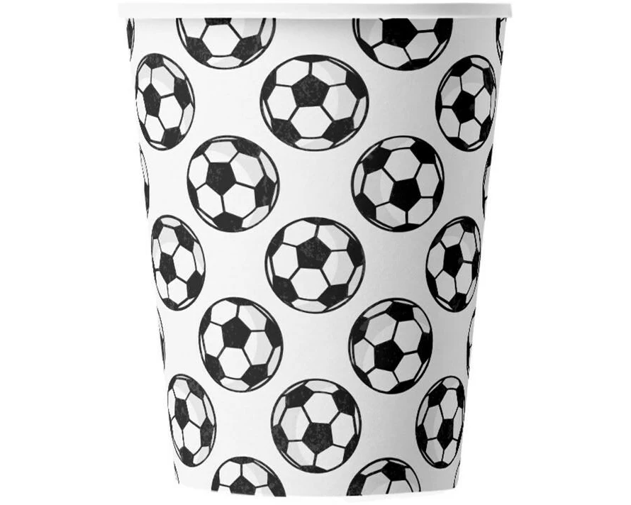 Braun + Company Einwegbecher Football 250 ml 10 Stück