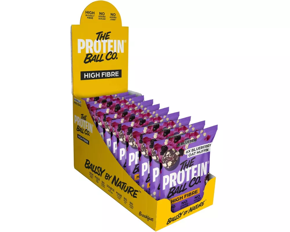 The Protein Ball Co. Protein Balls Blueberry Oat Muffin 10 x 45 g