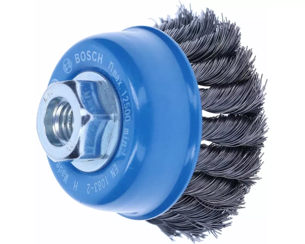 Bosch Professional Topfbürste gezopfter Stahldraht, 75 mm