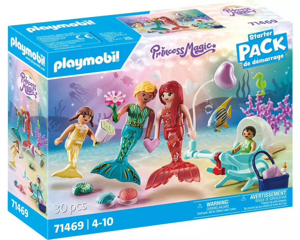 Playmobil Princess Magic Liebevolle Meerjungfrauenfamilie 71469
