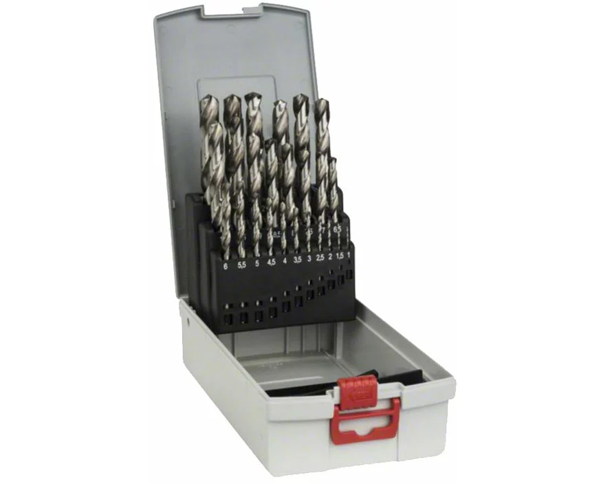 Bosch Pro Box Bohrerset HSS-G 135°, 25-teilig 1.0-13mm
