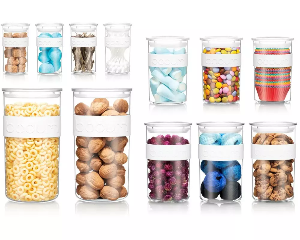 Bodum Vorratsdose 12er Set Presso Creme